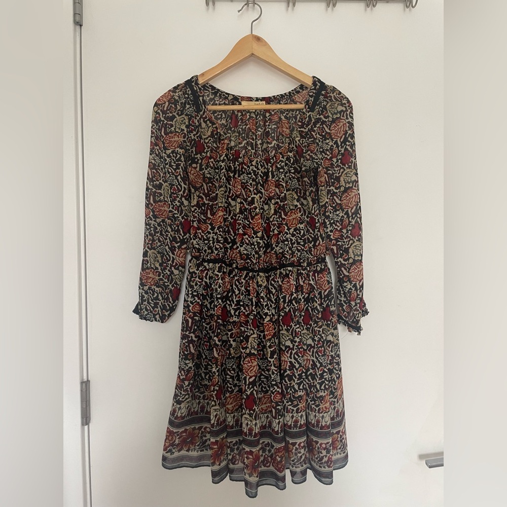 ba&sh Paisley print Long Sleeve Mini Dress